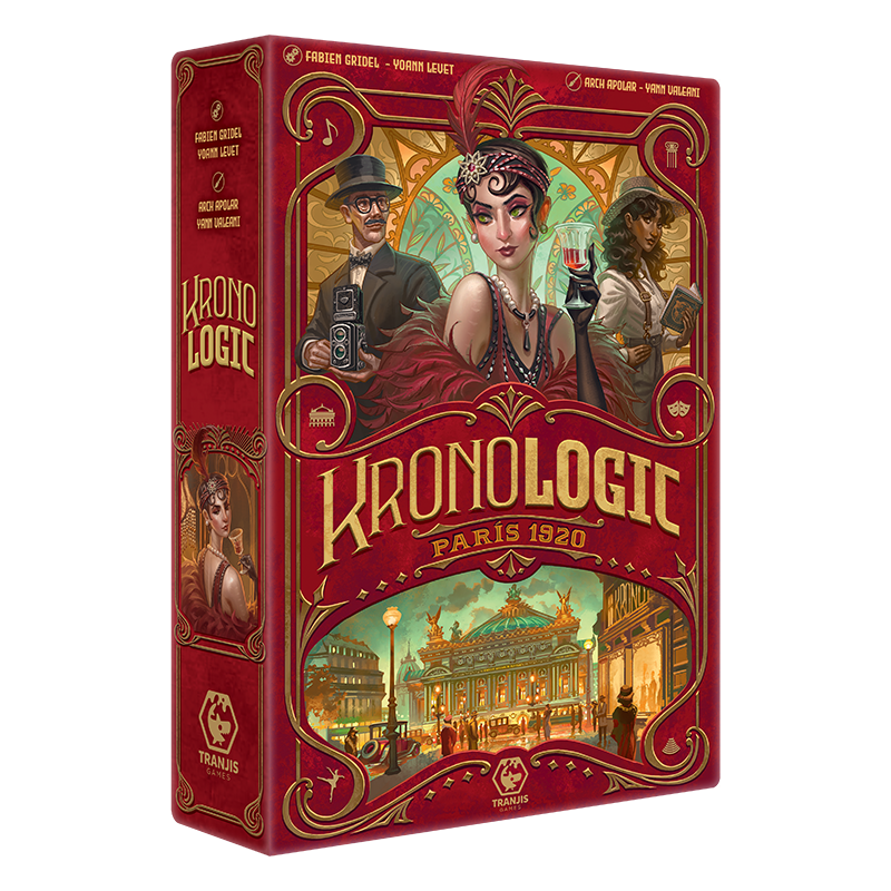 Kronologic Paris 1920 juego de deducción nominado al As d'Or 2025