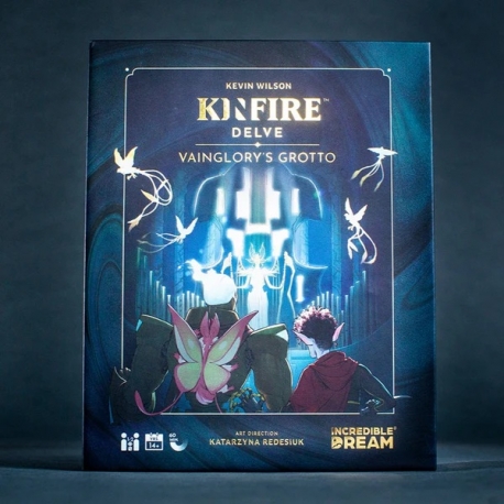 Kinfire Delve: Vainglory’s Grotto (Spanish) card game by PIF Games