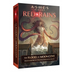 Ashes Reborn Red Rains the Flood of Moon Cove Exp. (Inglés) de Plaid Hat Games