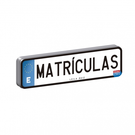 Juego de mesa Matrículas de Falomir Juegos