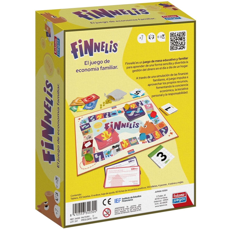 Comprar juego de mesa Finnelis de Falomir Juegos
