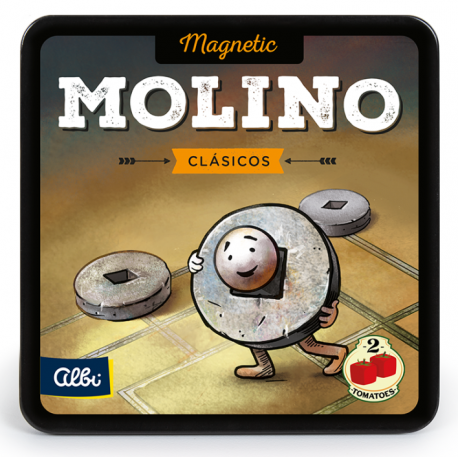 Juego de mesa clásico Molino Magnético de 2Tomatoes Games