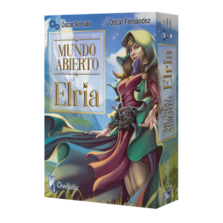 Juego de mesa Mundo Abierto: Elria de Owlistic Games