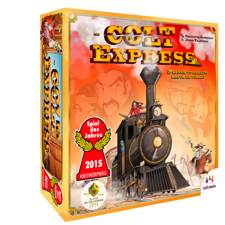 Table game Colt Express from Ludonaute