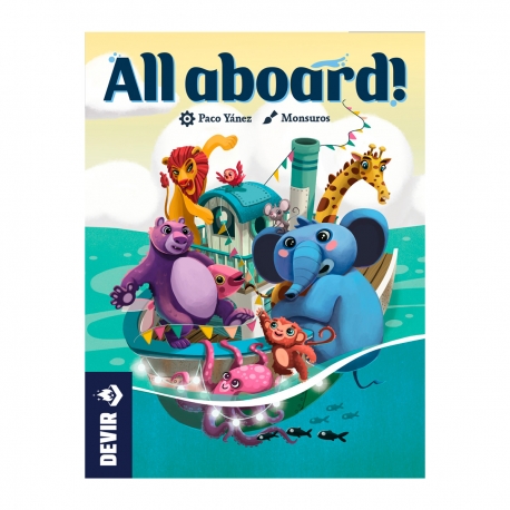Juego de mesa All aboard! de Devir
