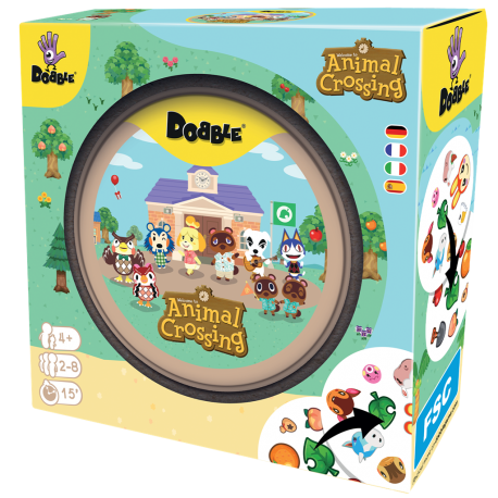 Dobble Animal Crossing card game from Zygomatic