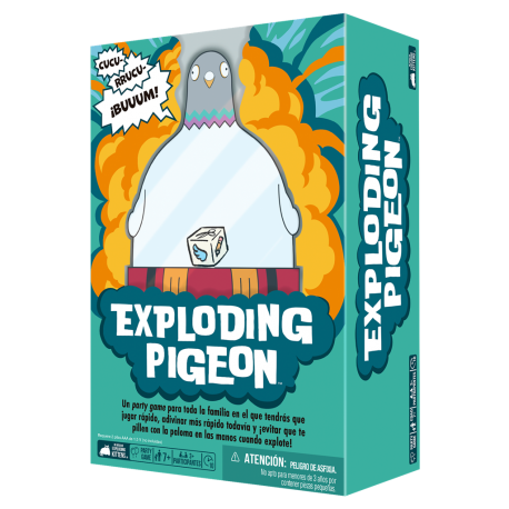 Juego de mesa Exploding Pigeon de Exploding Kittens