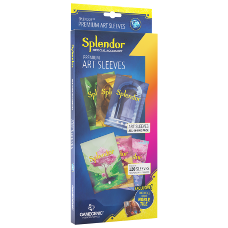 Fundas de gamegenic para el juego de mesa Splendor de Space Cowboys
