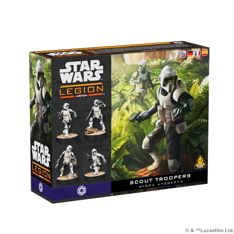 Star Wars Legión: Scout Troopers from Atomic Mass Games