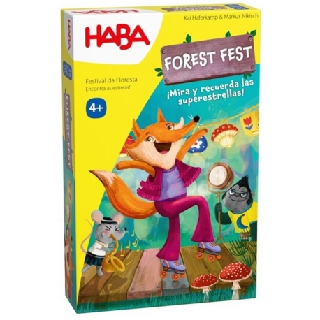 The Forest Fest board game from Haba.