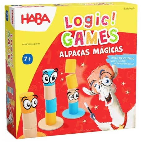 Logic! GAMES - Magic Alpacas Board Game by Haba