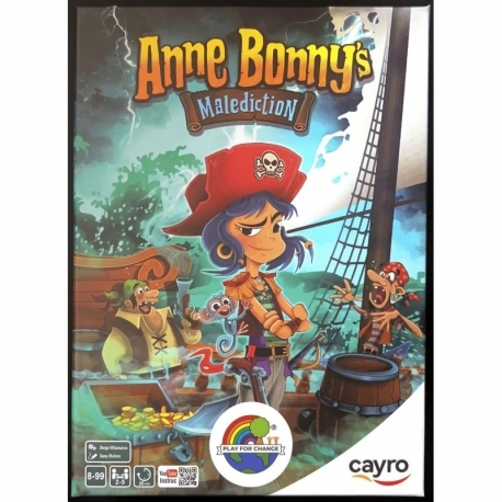 juego de mesa Annes Bonnys Malediction (Castellano) de Cayro