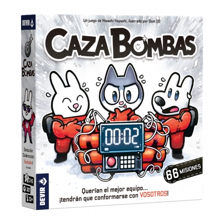 The Bomb Hunter board game from Devir