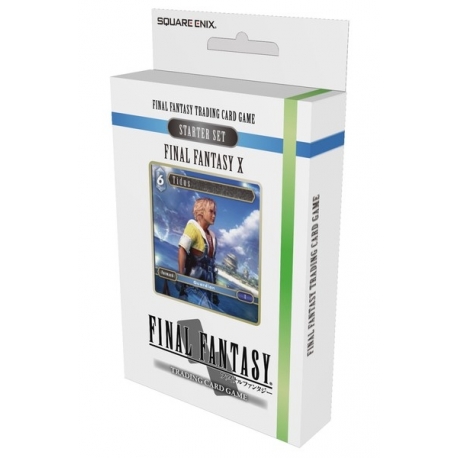 Display 6 decks start of the card game of the Saga Final Fantasy X.