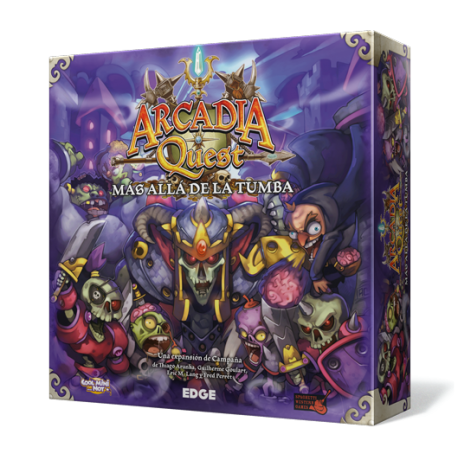 Expansión Más allá de la tumba del juego Arcadia Quest de Edge