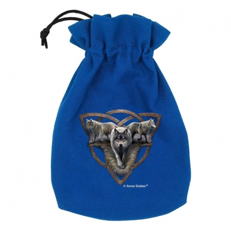 Anne Stokes Wolf Trio Data Bag