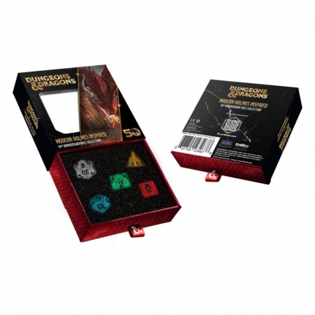 Dungeons & Dragons Pack de Dados 50th Anniversary: Modern Holmes Inspired