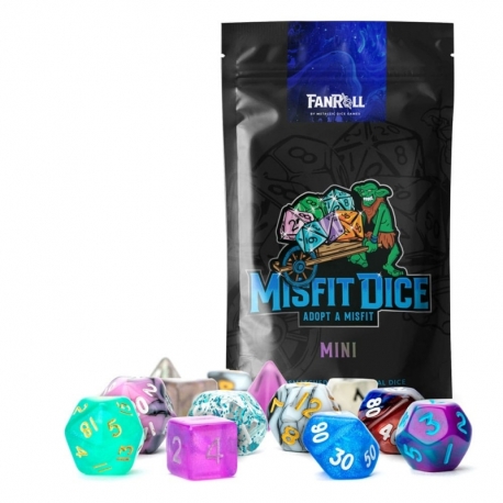 Misfit Data Pack Blind Bag Display Paquete Mini 2 Assortment (12)