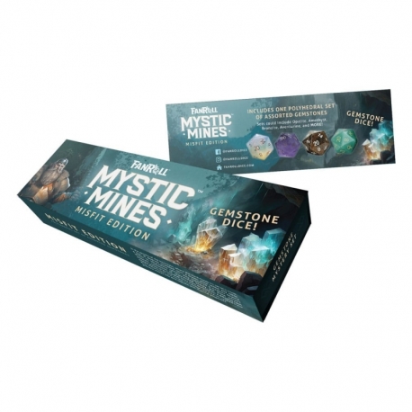 Misfit Mystic Mines Pack de Dados Mystery Gemstone