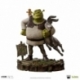 Shrek Estatua 1/10 Deluxe Art Scale Shrek, Donkey and The Gingerbread Man 26 cm