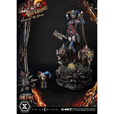 Dark Nights: Museum Masterline Series 1/3 Harley Quinn Who Laughs Concept Design by Caelos D`anda Regular