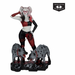 DC Direct Statue 1/10 Harley Quinn: Red, White & Black Harley Quinn by Jenny Frison 19 cm