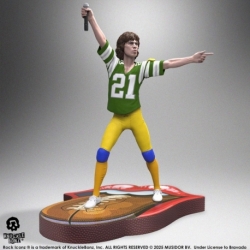 Rolling Stones Estatua Rock Iconz Mick Jagger US Tour 1981 (Green Jersey) 22 cm