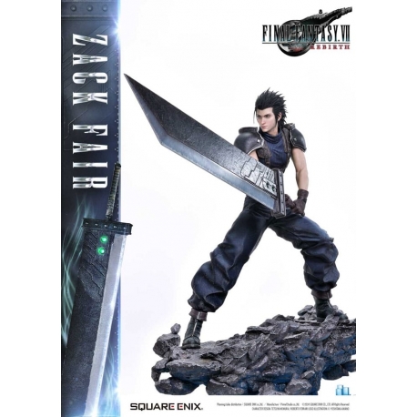 Final Fantasy VII Rebirth Estatua 1/4 Zack Fair 57 cm