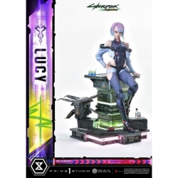 Cyberpunk: Edgerunners Estatua Real Elite Masterline Series 1/4 Lucy Deluxe Bonus Version 50 cm