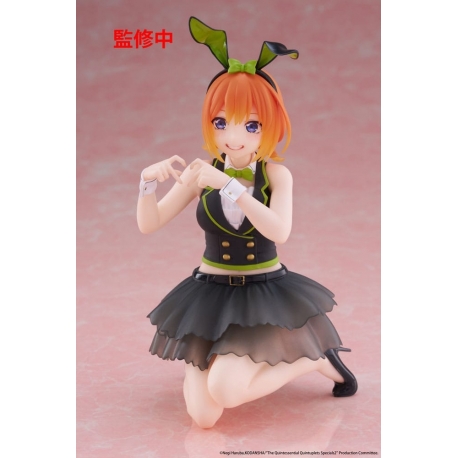 The Quintessential Quintuplets 3 Statue PVC Desktop Cute Figure Yotsuba Nakano (Bunny Ver.) 13 cm