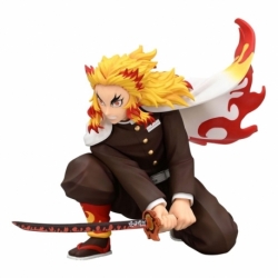 Demon Slayer: Kimetsu no Yaiba Statue PVC Noodle Stopper Rengoku Kyojuro Battle Ver. 10 cm