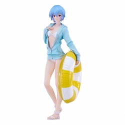 Rebuild of Evangelion Estatua PVC Pop Up Parade L Beach Queens: Rei Ayanami 22 cm