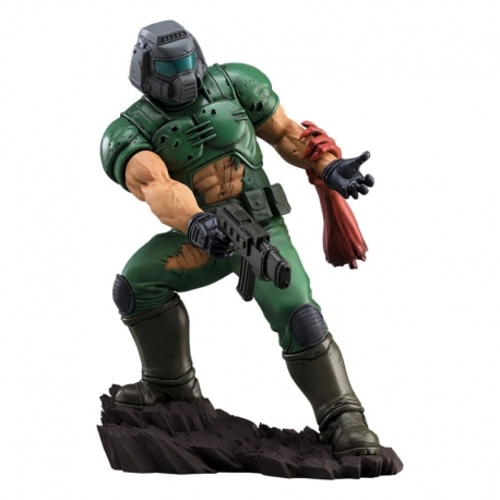Doom Estatua PVC Pop Up Parade Doom Marine 17 cm