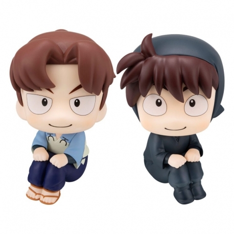 Nintama Rantaro Statue PVC Look Up Hansuke Doi & Rikichi Yamada Set (with gift) 11 cm