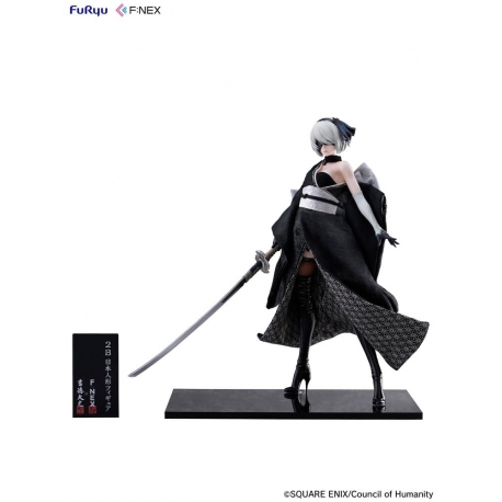 Nier: Automata Ver1.1a F:Nex Statue PVC 1/4 2B Japanese Doll 43 cm