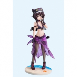 KonoSuba: An Explosion on This Wonderful World! Estatua 1/7 Megumin Chomusuke Swimsuit Ver. 22 cm