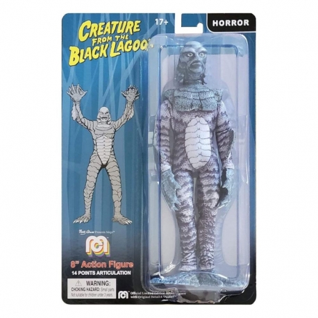 El monstruo from la laguna negra Figura The Creature (Black & White) 20 cm