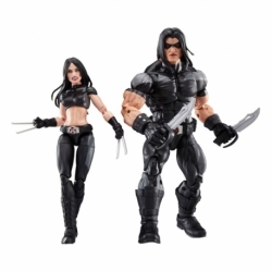 X-Force Marvel Legends Pack de 2 Figuras X-23 & Warpath 15 cm