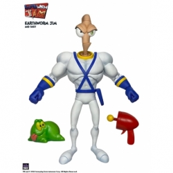 Earthworm Jim Figura Wave 1: Earthworm Jim & Snot 15 cm