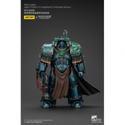 Warhammer The Horus Heresy Figure Alpha Legion Legion Praetor in Cataphractii Terminator Armor 18 cm