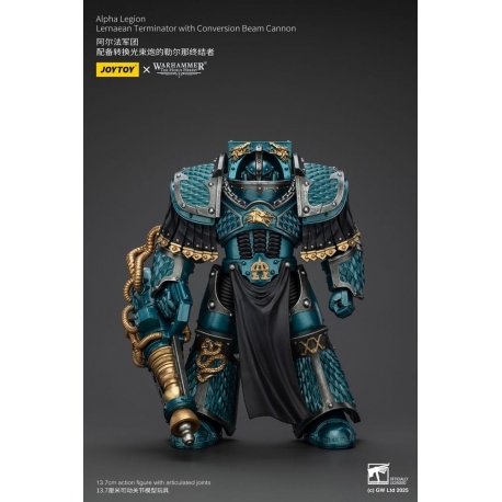 Warhammer The Horus Heresy Figure Alpha Legion Lernaean Terminator with Conversion Beam Cannon 20 cm