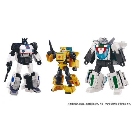 Transformers Dramatic Capture Series Pack from 3 Figuras Cybertron Chase