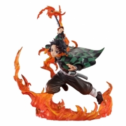 Demon Slayer: Kimetsu no Yaiba Statue PVC FiguartsZERO Kamado Tanjiro (Kyojuro Rengoku's Sword Guard Ver.) 19 cm