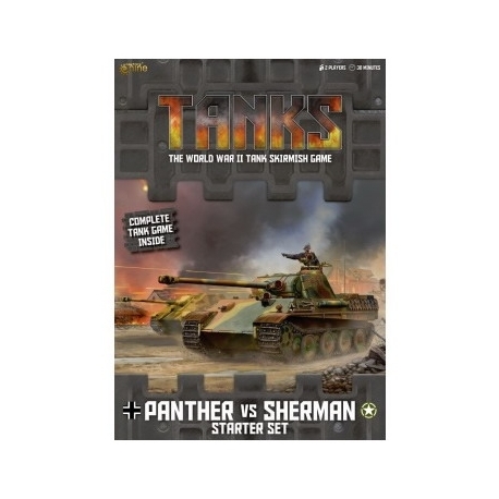 TANKS: STARTER PANTHER VS SHERMAN *INGLES*
