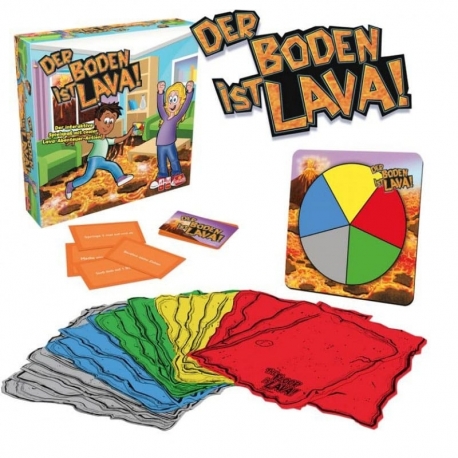 The Boden ist Lava Game (German)