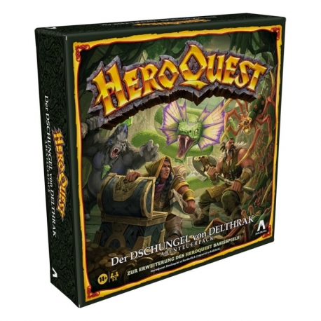 HeroQuest Expansión del Juego de Mesa Der Dschungel von Delthrak Pack de Misión (Alemán)