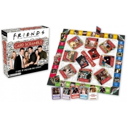Friends Juego de Mesa Card Scramble (Inglés)