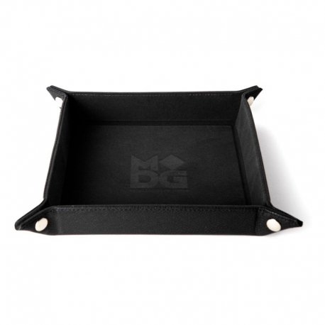 MDG Black Velvet Foldable Dice Tray