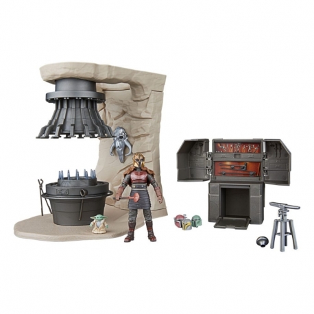 Star Wars The Mandalorian Vintage Collection The Armorer's Forge con The Armorer (Lakeside Covert World)