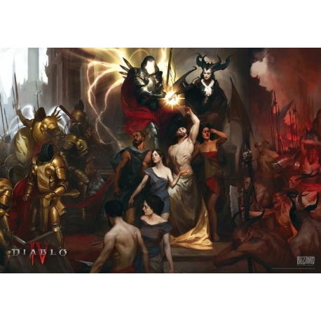 Diabo IV Puzzle Birth of Nephalem (1000 piezas)